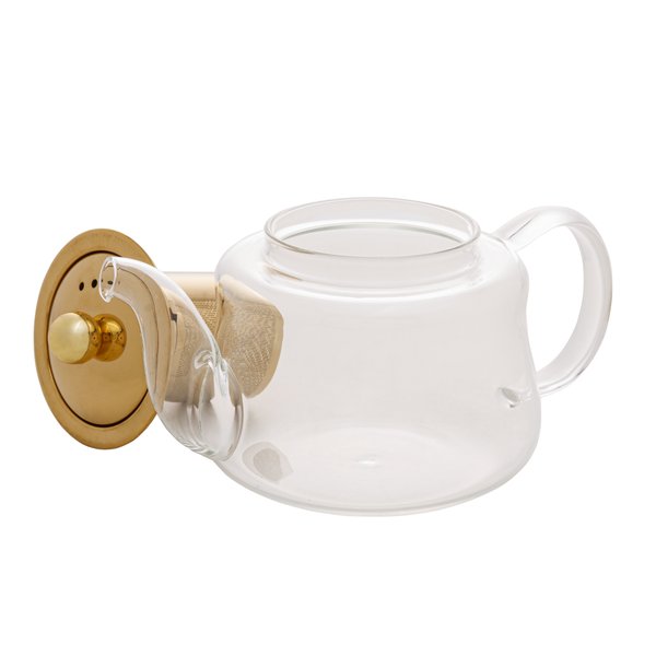 Vidro Borossilicato Pode Ir Ao Fogo Bule Chaleira de vidro Vai ao Fogo Com  infusor aço e inox 1100 ml